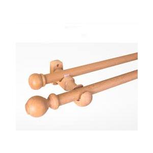 Curtain Rod Wooden, 48"-62"