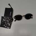 livho 2025 Trendy Oval Sunglasses - Stylish Polarized Shades for Everyday - Retro Metal Frames