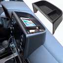 Dash Storage Tray Compatible with Toyota Sienna 2021 2022 2023 2024 Interior Accessories, Dashboard Center Console Organizer Behind Screen Insert Holder Box (Not Fit 2025 Sienna)