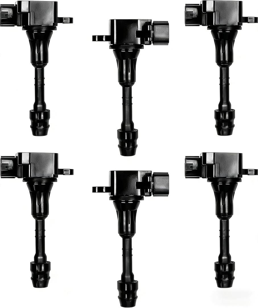 Ignition Coil Pack UF349 Compatible with 2002-2006 Altima 2005-2016 Frontier 2002-2008 Maxima 2003-2008 Murano 2002-2010 Pathfinder 350Z Quest I35 QX4 FX35 G35 M35 V6,set of 6