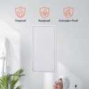 VEVOR Access Panel for Drywall, 30.3 x 15.2 in Galvanized Steel Access Door, Easy Install Hinged Service Panel with Screwdriver Latch, for Ceiling Plumbing Electrical, 14.4 x 29.4 in Cutout Size White