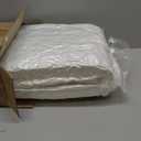 ACCURATEX Pillows King Size Set of 2, Hybrid Shredded Memory Foam Pillow[Adjustable Loft], Fluffy Down Alternative Fill Removable Cotton Cover, Firm Supportive Pillow for Side Back Sleepers (White)