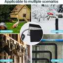 39 x 6.3 Water Pipe Heat Blanket with 4.9 ft Power Cord,110V, Max Temp 140F,Faucet Heating Blanket Winter Heating Tape for Metal and Plastic Pipes