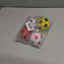 4Pack Soft Soccer Footbags, Juggling Balls for Foot Coordination, Lightweight Mini Kick Balls for Teens & Adults, Helps Improve Agility and Coordination Skills(Red+Black+White+Pink)