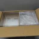 Buffet Risers Set of 8 Acrylic Cube Display Stands Box Risers with Hollow Bottoms 4 Different Size Dessert Table Display Set Food Nesting Risers for Buffet Table, Cupcake Candy Food, Parties, Brunch, Weddings (8 PCS Clear cube)