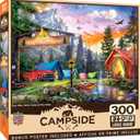 MasterPieces 300 Piece EZ Grip Jigsaw Puzzle - Pine Valley Camp - 18"x24"