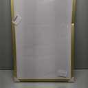 Giftgarden 16x24 Picture Frame Gold, Textured Metal Poster Frame 24x16 for Wall Display, Single