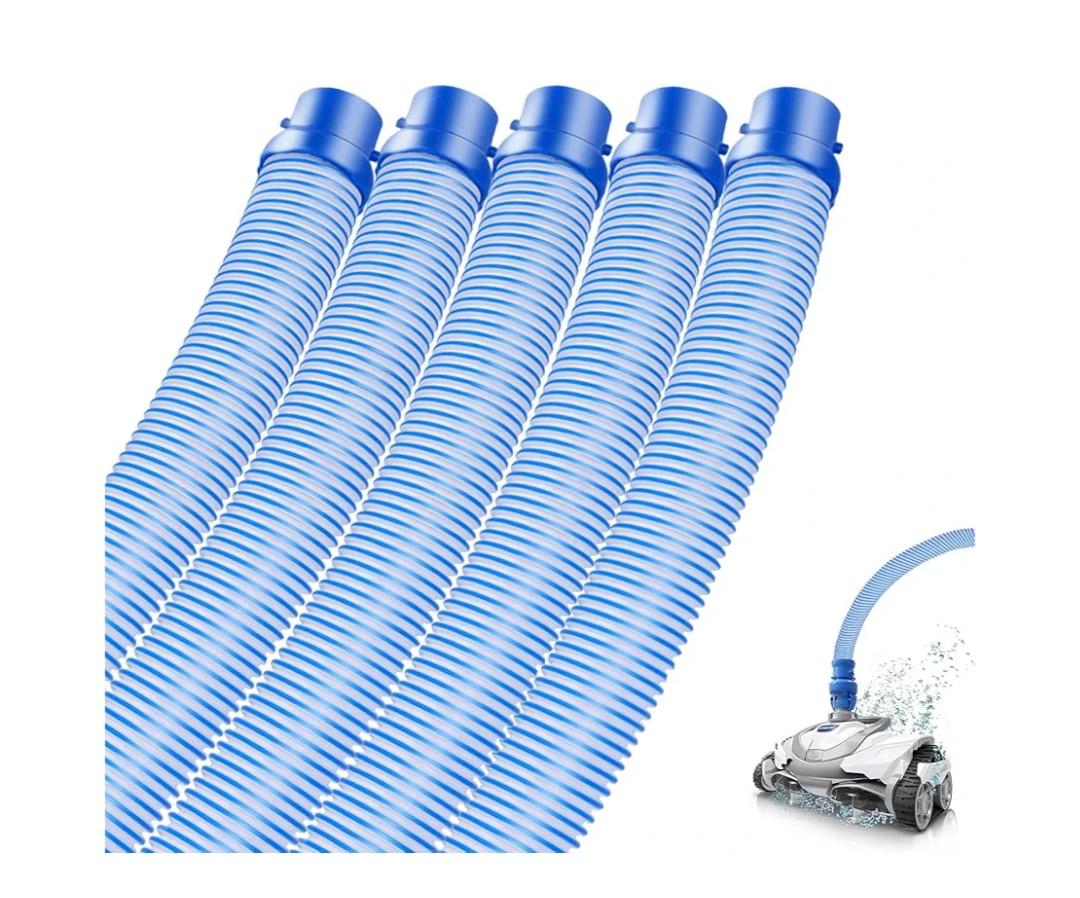 4 Pack Pool Cleaner Vacuum Hoses, Fast Twist Lock Hose Replacement Parts, Vacuum Hose Extension, Pool Cleaner Parts for Zodiac MX6, MX8, MX6 Elite, MX8 Elite, MAXX, Baracuda