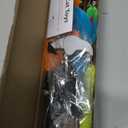 Interactive Cat Wand Toy Set – 2 Retractable Wands (37" & 49") with 11 Refills Attachments – Feather Toys, Plush Bird, Worms, Insect & Swallow – Cat Teaser Toys for Indoor Cats & Kittens