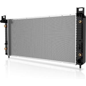 AUTOSAVER88 34'' Radiator Compatible with Chevy Silverado 2500 Suburban Avalanche GMC Yukon Sierra Tahoe Escalade Hummer H2 With TOC and EOC