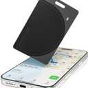 Wallet Tracker Card - Compatible with Apple Find My, Bluetooth Tracker Smart Card Wallet Finder, IP68 Waterproof, Item Locator for Luggage Tags, Passports, Purse (1)