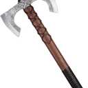 PARTYGEARS Safety Toys PU Foam Double Battle Axe for Kids,Specially Designed for Children with Funy Safety Weapons and Knight Toys