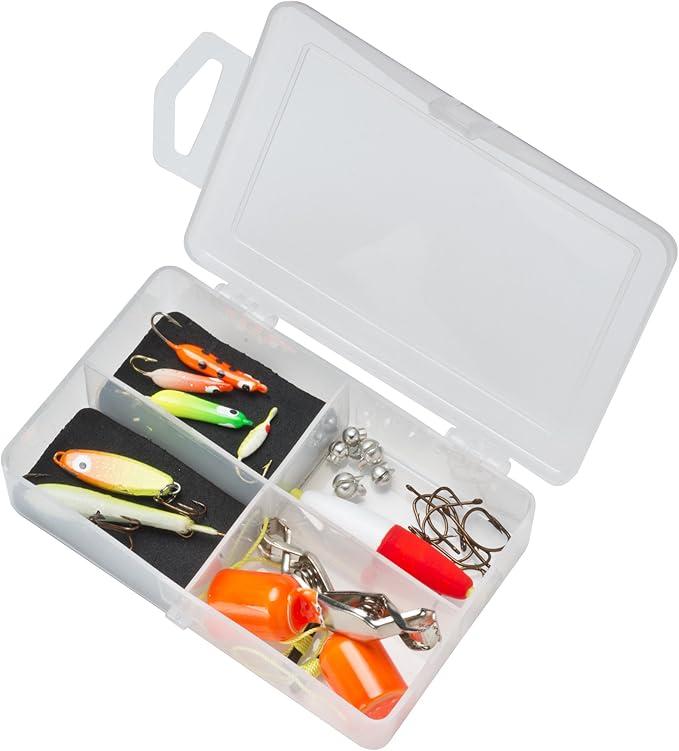 Celsius GWK-1 Walleye Kit Includes Durable Re-Usable Tackle Box