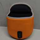 Nauttxon Heated Mouse Pad Hand Warmer  DualSided Heating USB Heated Mouse Pad  3 Temperature & Timer Settings Faux Lether Surface Mouse Hand Warmer  Gift for Office Work Home Gaming  Orange