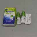 Refresh Relieva PF Preservative-Free Artificial Tears Lubricant Eye Drops, 2x0.33 fl oz (10 mL), 2 coun