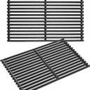 463242516 Grill Grates Replacement Parts for Charbroil Tru Infrared 3 Burner Gas Grill Parts 463355220 463242515 463367016 Grates G474-0017-W2 G466-0025-W1A Char-Broil 17 inch Cast Iron Cooking Grids, 17 x 22 1/2" total 3pcs grates