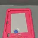 OKP Case for iPad Air 11-inch M2/ M3 (2024/2025) (Air 6th), for iPad Air 5th/ 4th Generation (2022/2020) 10.9'', Heavy Duty Rugged Air 6 5 4 th Gen iPad Cover with Pencil Holder/Kickstand, Hot Pink