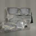 JM 3 Pack Reading Glasses for Women Men, Fashion Square Blue Light Blocking Readers