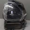 Cat Backpack Carrier, Breathable Cat Carrier Large Space Bubble Pet Backpack for Kitty Small Dog up to 12lbs, Transparent & Foldable Pet Carrier for Travel Hiking (Dark Gray)