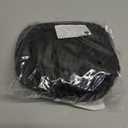 BTINESFUL 3FT/ 5FT/ 10FT Cotton Rope Dog Leash, Strong Braided Dog Leash Soft Handle Pet Traction for Large Medium Dogs Walking, Hiking, Camping, Exploring (1/2" x 10ft, Black)