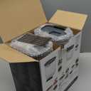 ProKeeper+ Airtight Food Storage Container Set  Clear Plastic Flour and Sugar Canister Set with Magnetic Accessories for Kitchen Organization (Grey, 9-Piece)