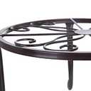 Tosnail 4 Pack Metal Plant Stand, Planter Support Rack, Plant Pot Stands, Planter Holder Heavy Duty, Rust Proof Iron Potted Plant Flower Pot Stand for Indoor Outdoor Garden Patio, Black, 9 Inch