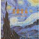 3 x 2026 calendar-wall calendar January-December Calendar The Starry Night Theme wall calendar 11.7 x 8.2 Wall Calendar ffor Office Home Planning & Organizing