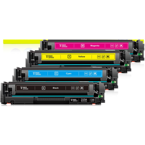 215A Toner Cartridges 4 Pack (with Chip) Compatible Replacement for HP 215A W2310A W2311A W2312A W2313A for Color Pro MFP M183fw M182nw M182n Pro M155a M155nw Printer (Black Cyan Magenta Yellow)