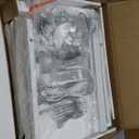 Furologee End Table with Charging Station, Nightstand with Fabric Drawers, Side Tables with USB Ports & Outlets, Night Stand with Storage Shelf & Hooks, for Living Room/Bedroom, White (1 pc)