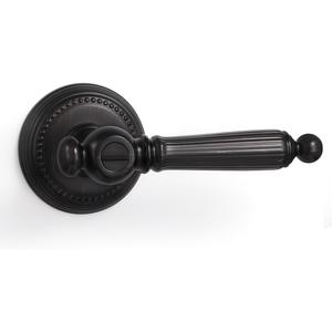 1 Pack Oil Rubbed Bronze Door Lever Privacy Antique Door Handle Door Lever Bedroom and Bathroom Zinc Alloy