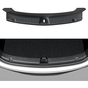 PUOENI 2025 2026 Model Y Juniper Rear Bumper Guard 1 PCS Anti-Scratch TPE Rear Trunk Door Sill Protector for Refresh Model Y Juniper (Premium/Performance)-NO for (Standard)