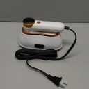 Steamer for Clothes & Iron 2in1, 1200W Travel Steam Iron, 5 Modes LCD, 180ml for 20 Min Steam, UL 141 Tests Passed, White, 120V