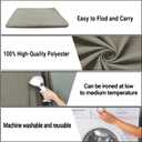 5x7FT Gray Screen Backdrop Photo Background, Pure Grey Color, Professional Photography Video Studio, Events, Streaming, Games, Live Streaming, Video Shooting