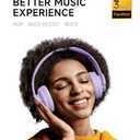 Picun B8 Headphones Wireless Bluetooth, 120H Bluetooth Headphone Over Ear with 3EQ Music Modes, Hands-Free Calls, Deep Bass Headphones for Travel Home Office Cellphone PC (Purple)