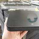 Corrugated Plastic Guinea Pig Cage Liner 55x28x3.9inch for 4x2 14inch Panels Grids Rabbit CNC Cage Liner
