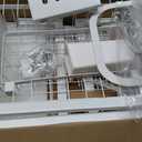 Sakugi Over The Sink Dish Drying Rack - Adjustable 2 Tier Large Capacity Stainless Steel Drainer with Cutlery & Utensil Holders, Kitchen Storage & Organization, 30"-33.9" L x 11" W x 21.5" H, White, Standard - 3 Baskets
