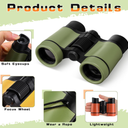 Foilswirl 12 Pack Kid Binoculars Shockproof Mini Compact Binoculars Toys for Girls Boys Small Folding Telescope for Bird Watching Educational Learning Camping Birthday Gifts