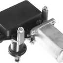 YHTAUTO Rear Windshield Wiper Motor Replacement for Chevrolet GMC Buick Oldsmobile Isuzu Saab Models, Trailblazer Envoy Rainier Ascender Bravada 9-7x, Wiper Motor 15198956