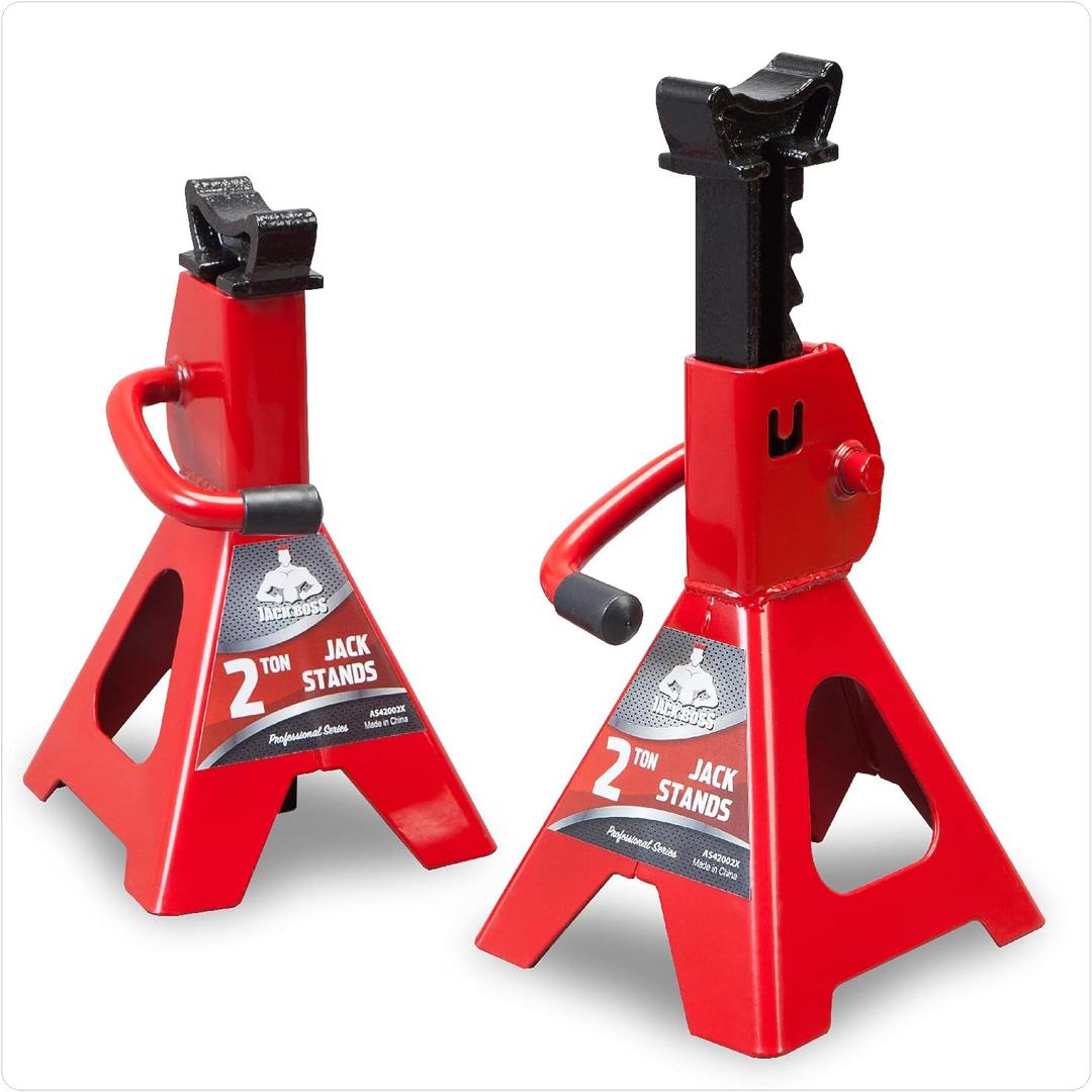 Jack Stands Low Profile 2 Ton(4000 LBs) Lifting Car Stand, Fit Use for Cars Automotive Small Vehicles, 2 Pack