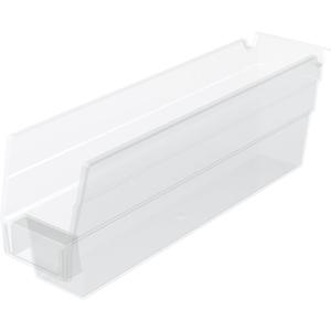 Akro-Mils 30110 Heavy Duty Plastic Shelf Bins, 12"x 3"x 4", Clear, 24-Pack
Heavy Duty Nesting Storage Bins for Garage, Closet, Refrigerator, Kitchen, Cabinet, Drawer Organization, Pantry Organization