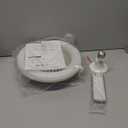 Socket Fan Light with Remote Control, 3 Colors 3000K-6500K Dimmable LED Light Bulb Fan Screw in Ceiling Fan for Bedroom, Kitchen, Storage Room, Closet, Wireless Small Ceiling Fans with Lights - White