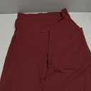 ANRABESS Lounge Sets for Women 2 Piece Foldover Yoga Flare Leggings Pants Crop Tops Casual Y2K Outfits Matching Tracksuit Set (Large, Burgundy)