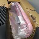 Baby Walker with Wheels, 5 in 1 Walker for Baby Boy Girl 6-12 Months with Bouncer, Music and Lights Baby Jumper Activity Center, Adjustable Height Speed, Push Walker for Ages 6-18 Months Toddler (Pink)