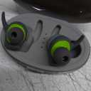 Helix True Wireless Ultra Sport Earbuds, 5.0 Bluetooth Earphones, HD Audio, SecureLock Fit, IPX4 Waterproof, Auto-Pairing, Workout, Sport (Water/Sweat Resistant)