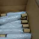 50 Pcs Wedding Umbrellas Bulk Folding Umbrella for Wedding Decorative Parasol Windproof Rainproof for Bridal Shower Bride Groom Photography Props (White), 21 inches