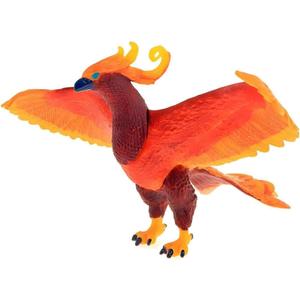 Phoenix Figure Realistic Plastic Fire Bird Mythical Creatures Model Decoration Toy Collector Figurine