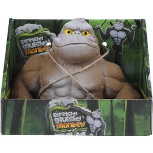 Super Stretchy Gorilla Fidget Toy, Squishy Monkey Squeeze Toy, Splat Maxi Kong, Sensory and Fidget Toy for Kids and Adults, Fun Gift for Fidgeters, Ideal Gift for Kids (Brown)