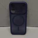 TOCOL for iPhone 17 Pro Case, Full Camera Protection, Built-in Magnetic Ring, Compatible with Magsafe Charger, Translucent Matte Phone Case for 17 Pro 6.3 inch (Dark Blue)