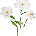 5.8 Ft Giant Artificial Flowers for Decoration,Large EVA Flower Decor,Wedding Arrangements, Birthday Party Banquet Background,Hotel,Office,Window Display(White)