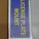 Front Bumper License Plate Frame Compatible with Volkswagen (VW Jetta Mk6 2015-2018), No Drill Tow Hook License Plate Bracket Holder Mounting Kit Car Accessories